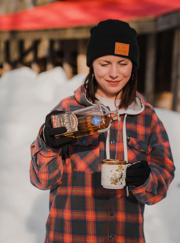 Whisky canadien Rye à l'érable Cabane à sucre de la Chaufferie